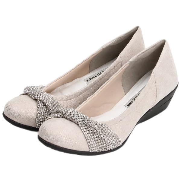 コンポジションナイン ラインストーンリボンコンフォートパンプス 24.0㎝ 楽天市場】composition9 ラインストーンリボンコンフォート